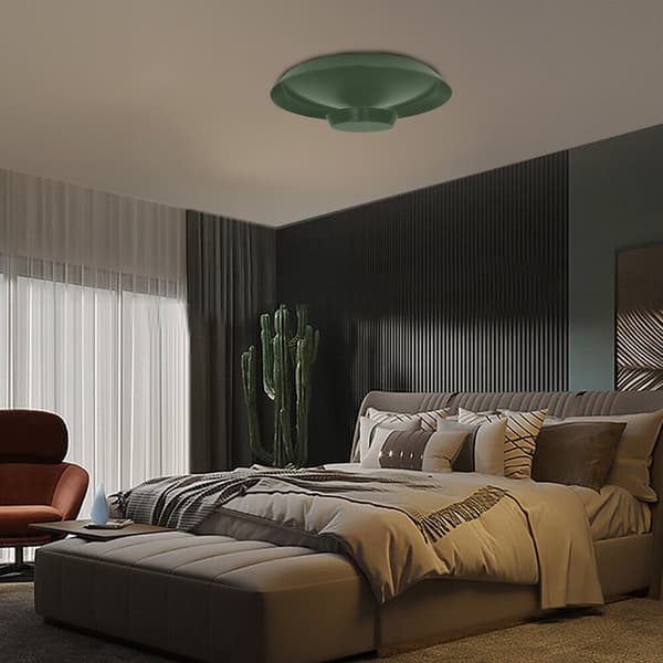 PLAFOND LAMPE TOOLIGHT APP1460 40CM GREEN