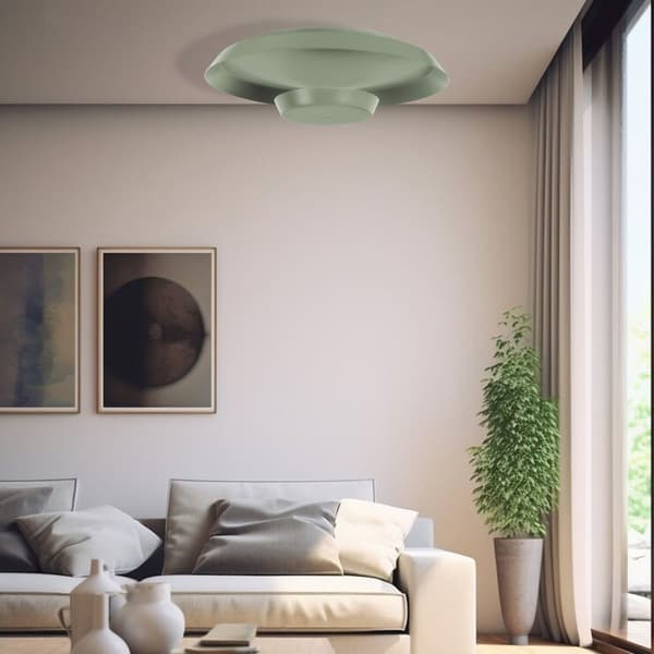 PLAFOND LAMPE TOOLIGHT APP1460 40CM GREEN