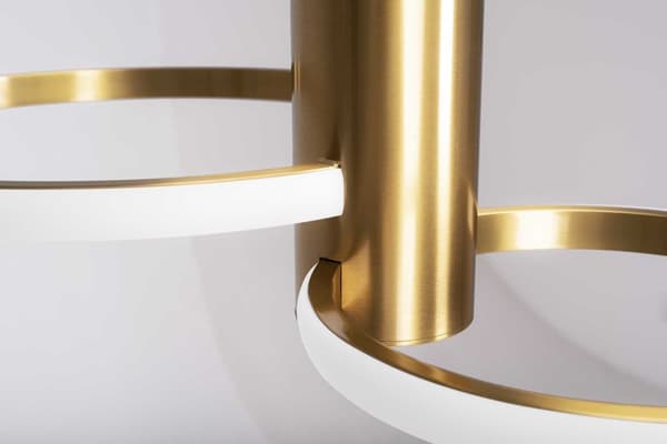 PLAFOND LAMPE TOOLIGHT APP1403-CW BRUSH GOLD