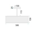 Miniatyrbild 7 av 7: PLAFOND LAMPA TOOLIGHT APP1582-3C GOLD
