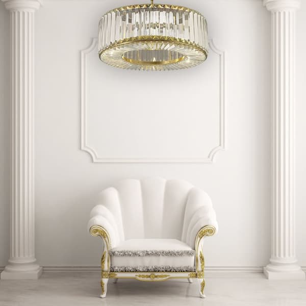 HÆNGENDE LOFTSLAMPE TOOLIGHT APP1652-6CP 50CM GOLD
