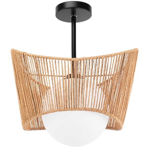 HÆNGENDE LOFTSLAMPE TOOLIGHT APP1589-1CP BEIGE