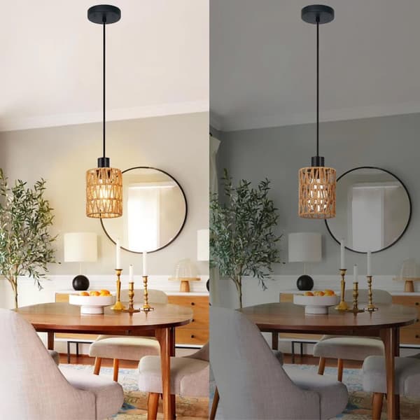 HÆNGENDE LOFTSLAMPE TOOLIGHT APP1622-1CP BEIGE