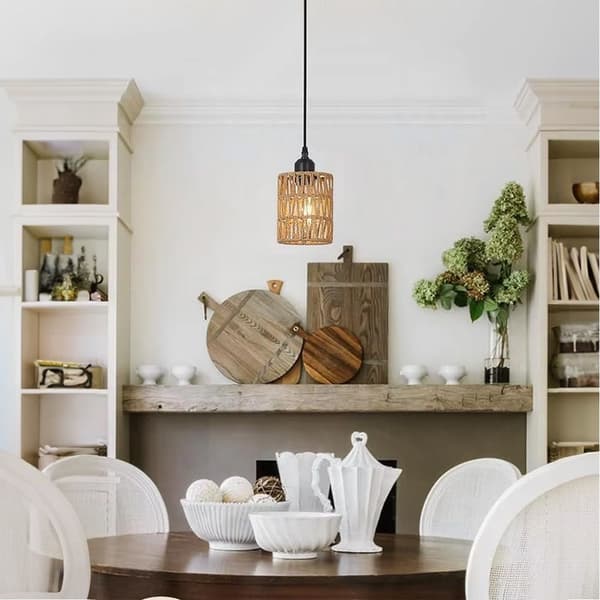 HÆNGENDE LOFTSLAMPE TOOLIGHT APP1622-1CP BEIGE
