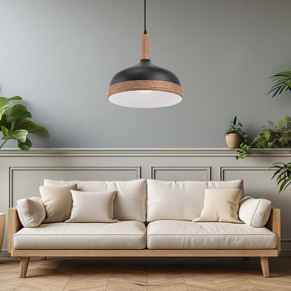 HÆNGENDE LOFTSLAMPE TOOLIGHT APP1421-1CP BLACK