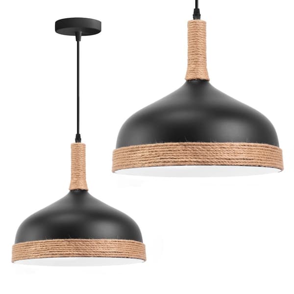 HÆNGENDE LOFTSLAMPE TOOLIGHT APP1421-1CP BLACK