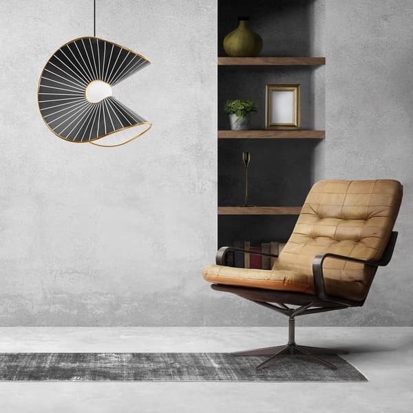 HÆNGENDE LOFTSLAMPE TOOLIGHT APP1500-1CP BLACK GOLD