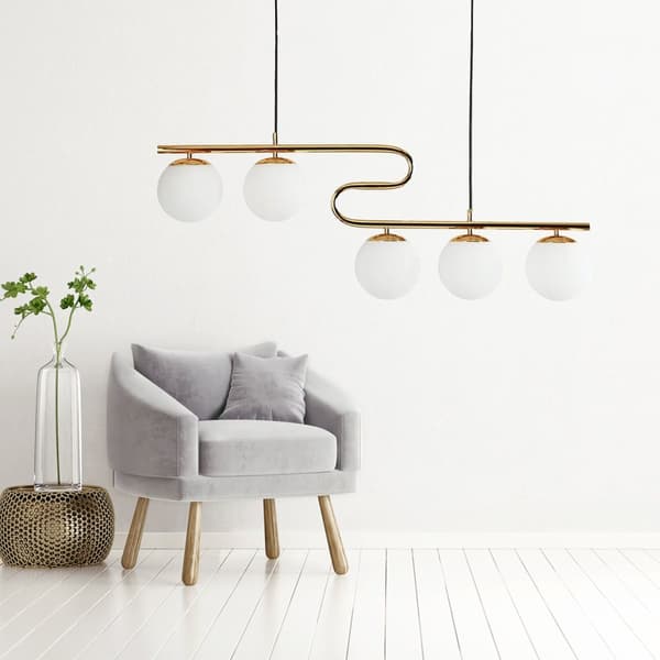 HÆNGENDE LOFTSLAMPE TOOLIGHT APP1599-5CP GOLD