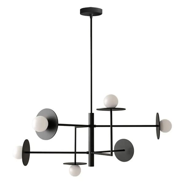 HÆNGENDE LOFTSLAMPE TOOLIGHT APP1668-6CP BLACK