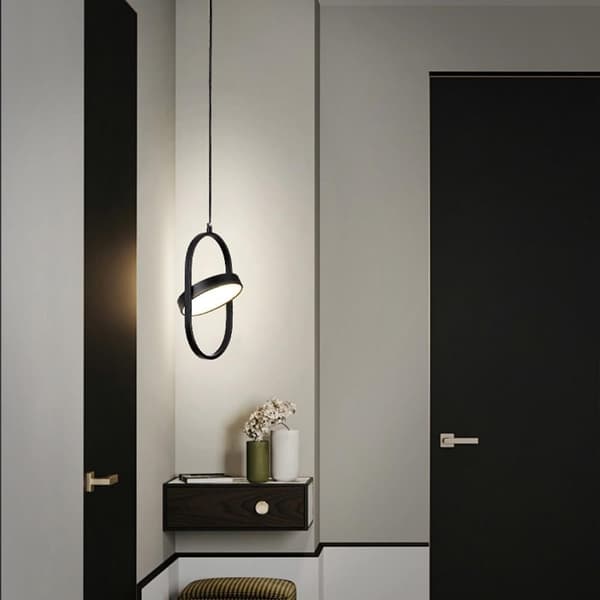 HÆNGENDE LOFTSLAMPE TOOLIGHT APP1554-CP BLACK