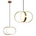 Miniatyrbillede 1 af 8: HÆNGENDE LOFTSLAMPE TOOLIGHT APP1555-CP GOLD
