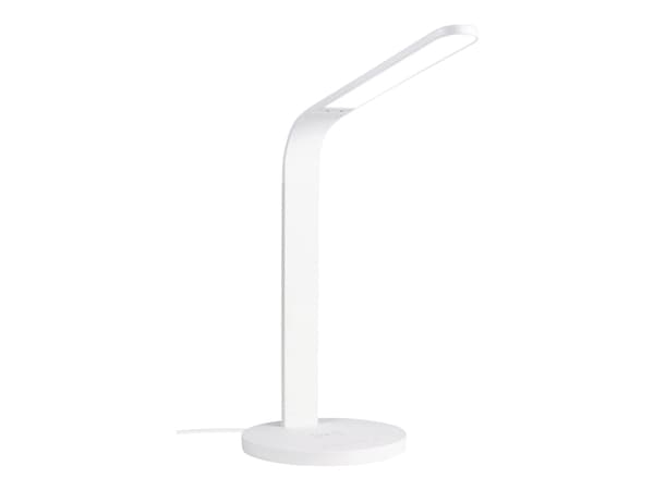 DELTACO Office DELO-0401 - Skrivbordslampa - LED - yellow/white/natural daylight - vit