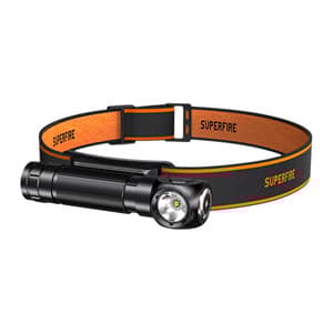 2-i-1 hodelykt Superfire TH04, 600lm, USB-C