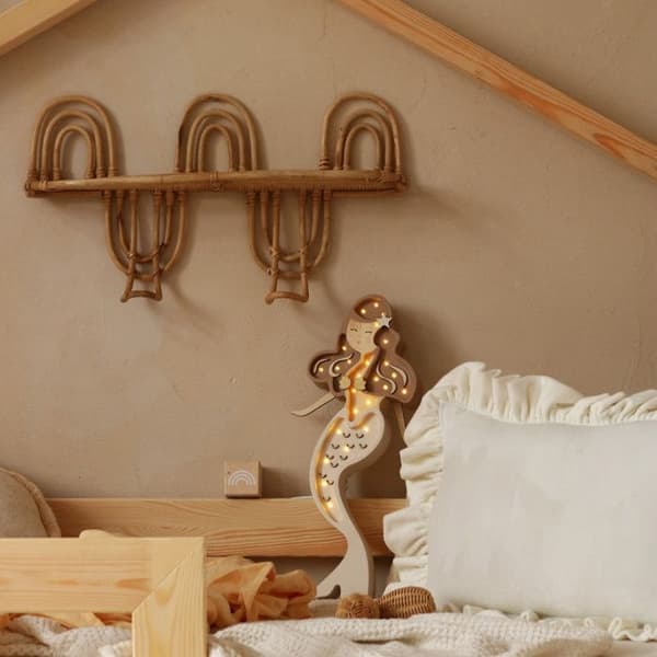 Little Lights - Mermaid Night Light Coffee Cream