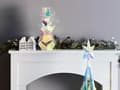 Miniatyrbilde 4 av 10: LED-dekorasjon Flerfarget PET 30 x 19 x 43 cm Reinsdyr Sesongtilbehør Hjemmedekorasjon med Lys
