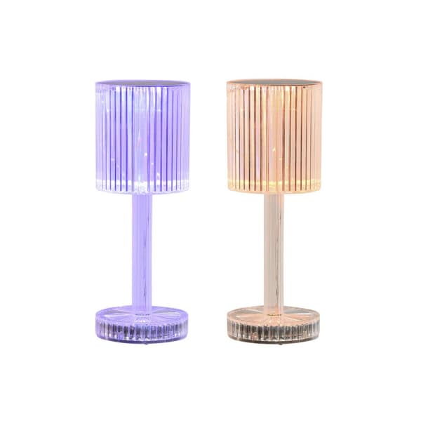 Bordlampe Home ESPRIT 8,5 x 8,5 x 23,5 cm