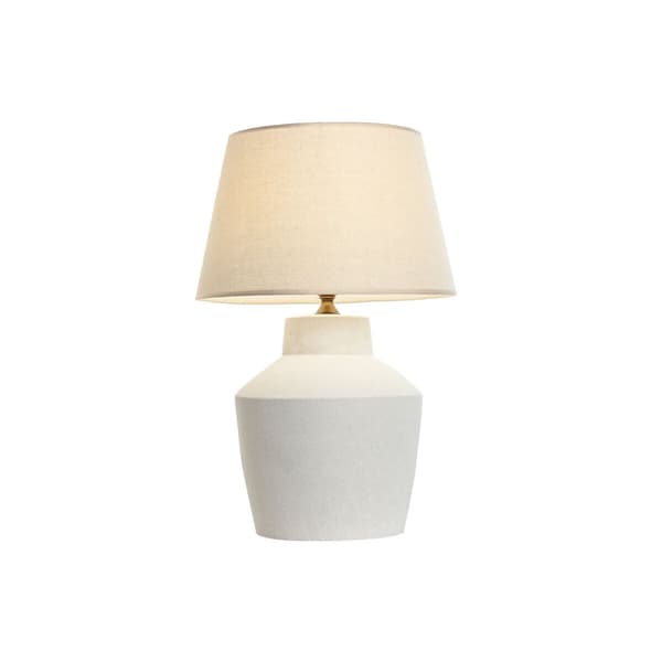 Bordlampe Home ESPRIT Hvid Porcelæn 50 W 220 V 40 x 40 x 62 cm