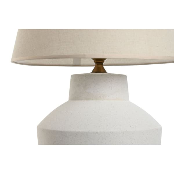Bordlampe Home ESPRIT Hvid Porcelæn 50 W 220 V 40 x 40 x 62 cm
