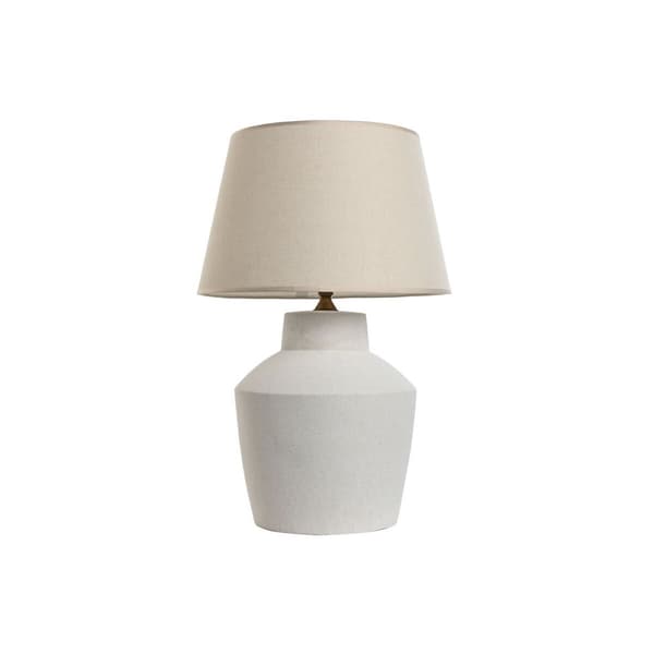 Bordlampe Home ESPRIT Hvid Porcelæn 50 W 220 V 40 x 40 x 62 cm
