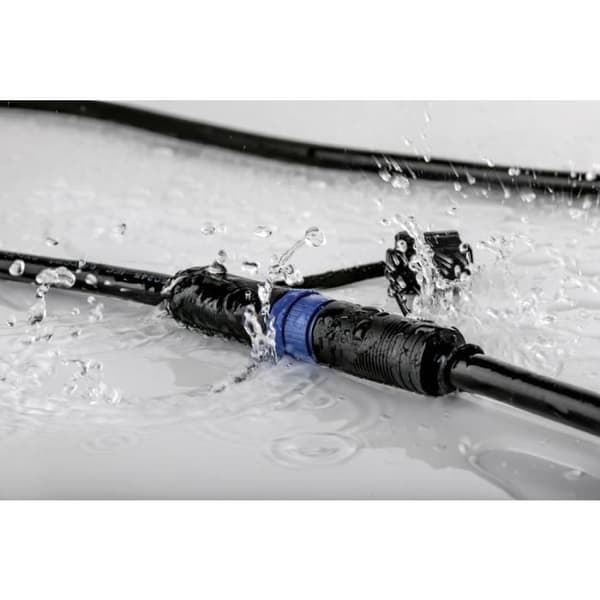 Ljusdekoration - PAULMANN - Plug&amp;Shine belysningssystem 98849 75W silver - Integrerad LED - Utomhus