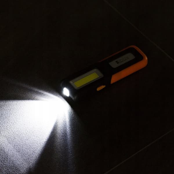 TASKUVALAISIN TYÖPAJA LAMPPU AKKU USB COB LED