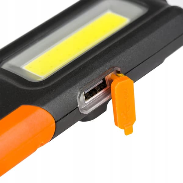 TASKUVALAISIN TYÖPAJA LAMPPU AKKU USB COB LED