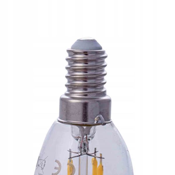 Filament stearinlys Pære 4W LED E14 MILAGRO