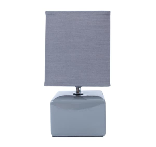 Bordlampe AIMI H25cm, grå