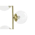 Miniatyrbilde 4 av 5: Gulvlampe DKD Home Decor 35 x 25 x 167 cm Krystall Gyllen Metall Gjennomsiktig 220 V 50 W