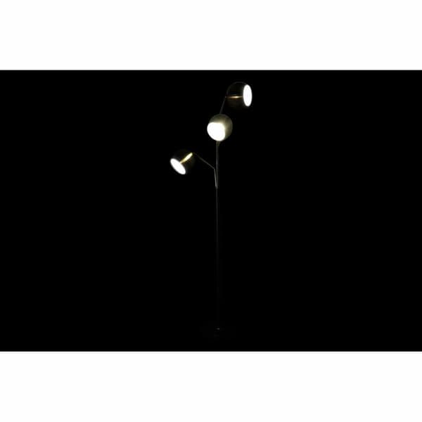 Golvlampa DKD Home Decor 35 x 25 x 167 cm Glas Gyllene Metall Transparent 220 V 50 W
