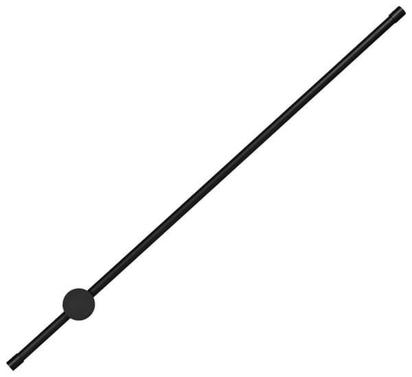 Activejet LED-vägglampa AJE-HILTON Svart NW Svart