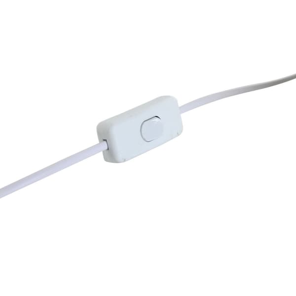 Bordslampa Home ESPRIT Vit Porslin 50 W 220 V 40 x 40 x 65 cm