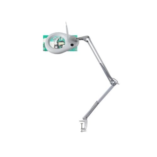 Förstoringslampa UNILUX Zoom LED vit Vit