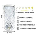 Miniatyrbillede 4 af 5: Diamantbordlampe med touch og RGB-farver