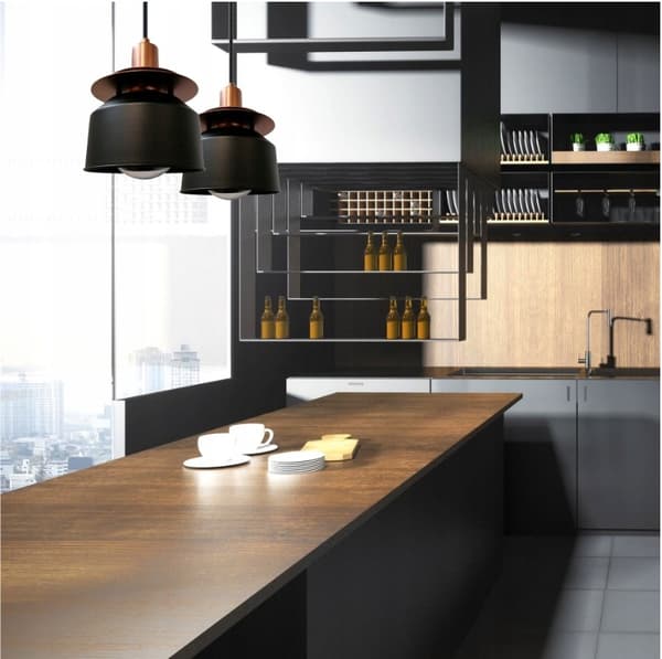 Moderne industriel retro Andromeda pendel