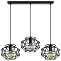 Miniatyrbild 3 av 11: Modern Loft Cage 2701/ZB-3 hängande lampor
