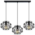 Miniatyrbild 4 av 11: Modern Loft Cage 2701/ZB-3 hängande lampor
