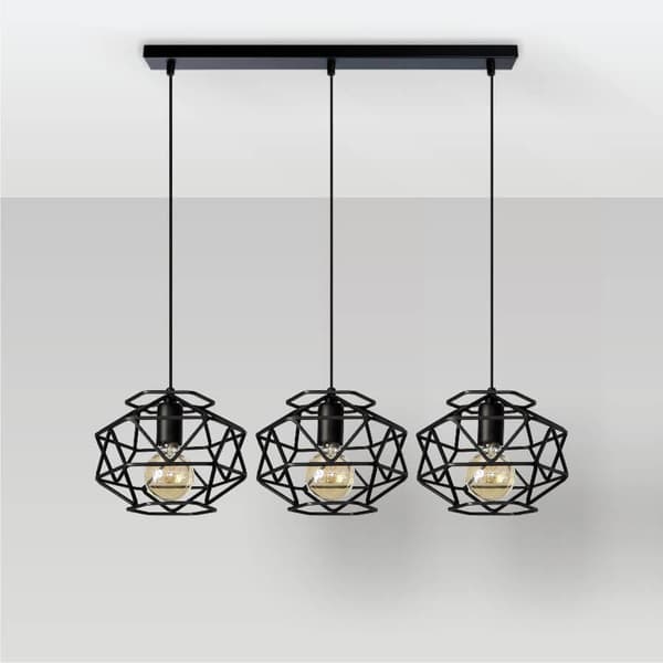 Modern Loft Cage 2701/ZB-3 hängande lampor