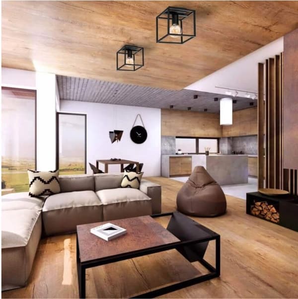 Moderne Loft hængende lamper Horus 2864/ZB-1