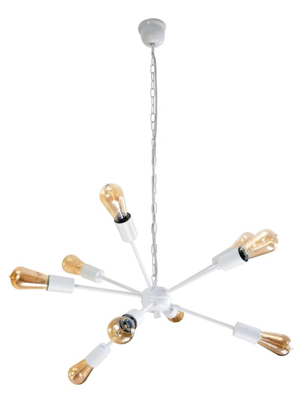Moderne hængelamper Loft Spider 2661/ZB-9 HVID