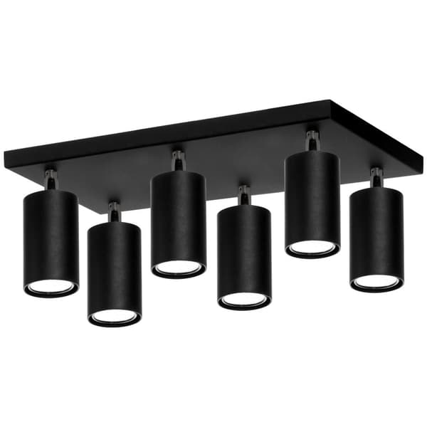 MODERNE LOFT RULLE HÆNGELAMPER 6L 06/6STK