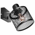 Miniatyrbild 1 av 5: KORG 1 Vägglampa, Vägglampa - Industriell, svart, 1xE27