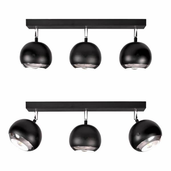 OLAF 3 Spotlampe, sort