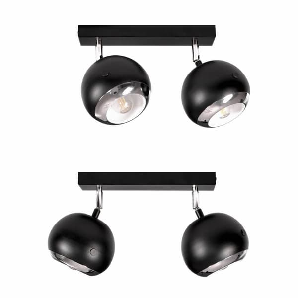 OLAF 2 Spotlampe, sort