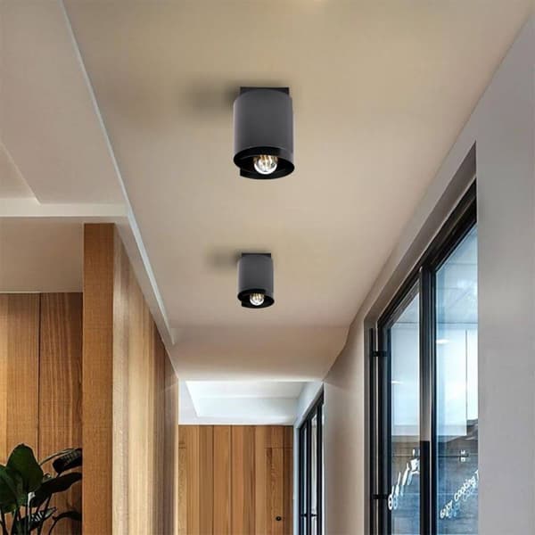 HUGO 1 Loftslampe sort