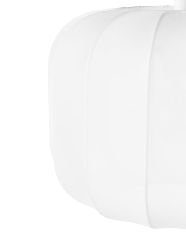Pendellampe Hvit Nylonskjerm Lykteinspirert form Moderne design Belysning Hengelampe