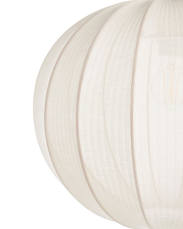 Pendellampe Hvit Nylonskjerm Buet form Moderne design Belysning Hengelampe