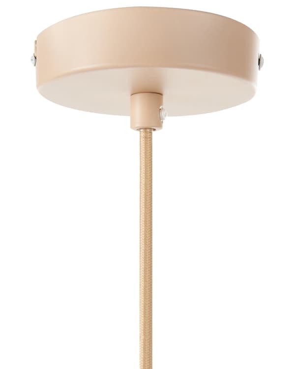 Pendellampe Hvit Nylonskjerm Buet form Moderne design Belysning Hengelampe