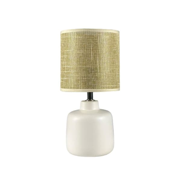 Bordslampa Versa Vit Keramik 13 x 28 x 13 cm