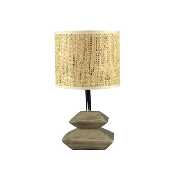 Bordslampa Versa Anis Grå Keramik 16 x 30 x 16 cm